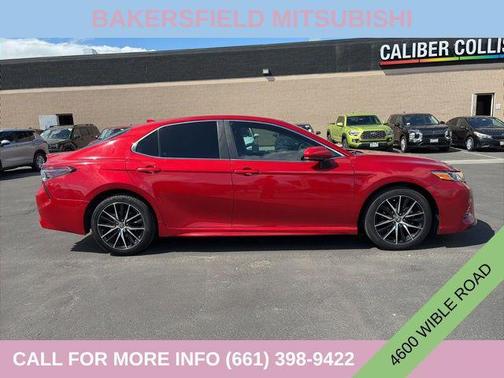 Red 2021 Toyota Camry SE