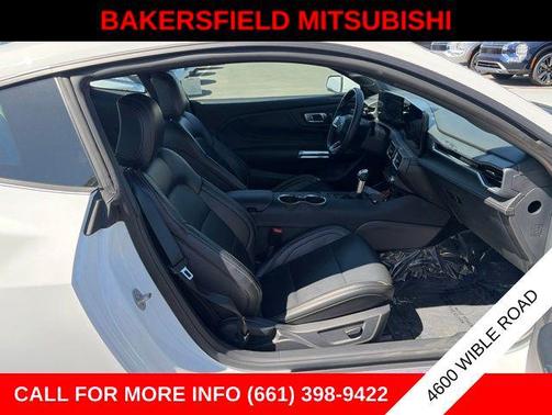 Oxford White 2025 Ford Mustang EcoBoost Premium