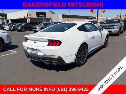 Oxford White 2025 Ford Mustang EcoBoost Premium