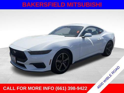 Oxford White 2025 Ford Mustang EcoBoost Premium
