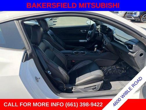 Oxford White 2025 Ford Mustang EcoBoost Premium