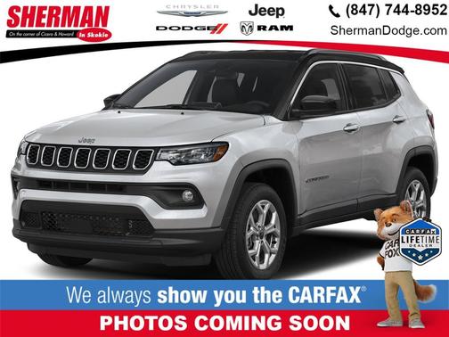 Silver Zynith Metallic Clearcoat 2025 Jeep Compass Limited