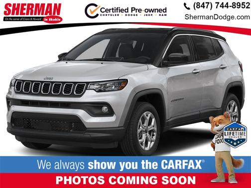 Silver Zynith Metallic Clearcoat 2025 Jeep Compass Limited