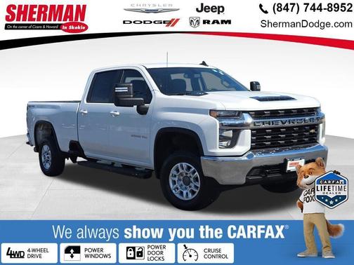 Summit White 2021 Chevrolet Silverado 2500 LT