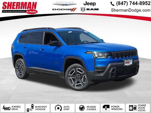 Hydro Blue Pearlcoat 2026 Jeep Cherokee Laredo 4x4