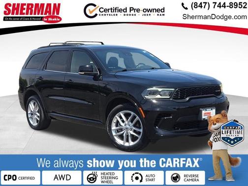DB Black Clearcoat 2024 Dodge Durango GT Plus