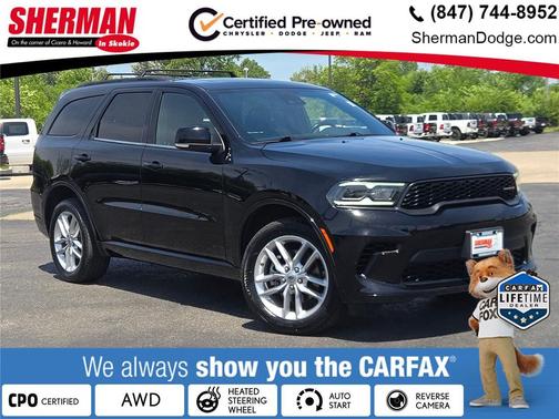 DB Black Clearcoat 2024 Dodge Durango GT Plus
