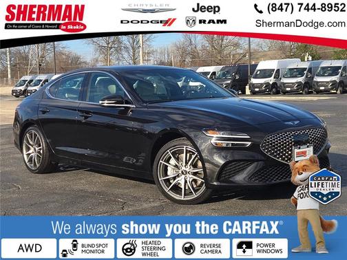 Vik Black 2025 Genesis G70 2.5T AWD