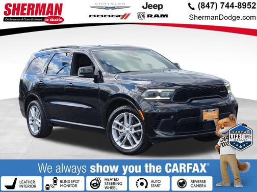 DB Black Clearcoat 2024 Dodge Durango GT Plus
