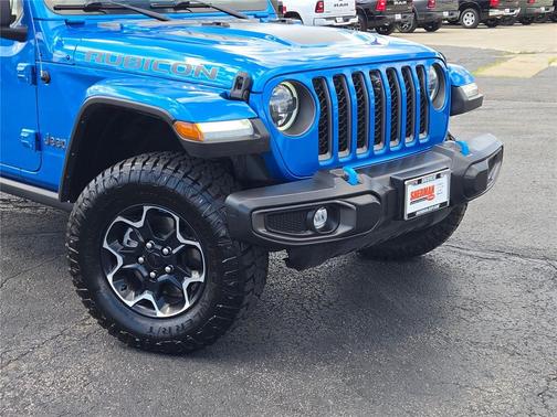 Hydro Blue Pearlcoat 2023 Jeep Wrangler 4xe Rubicon