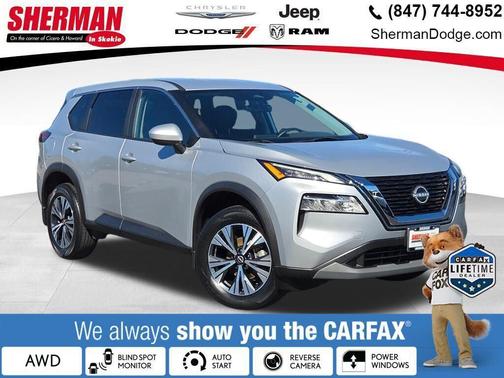 Brilliant Silver Metallic 2023 Nissan Rogue SV