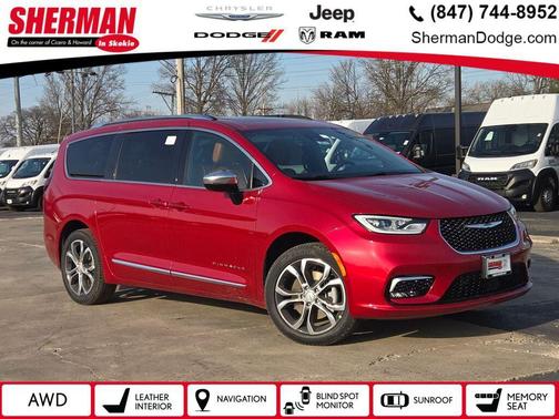 Red Hot Pearlcoat 2026 Chrysler Pacifica L