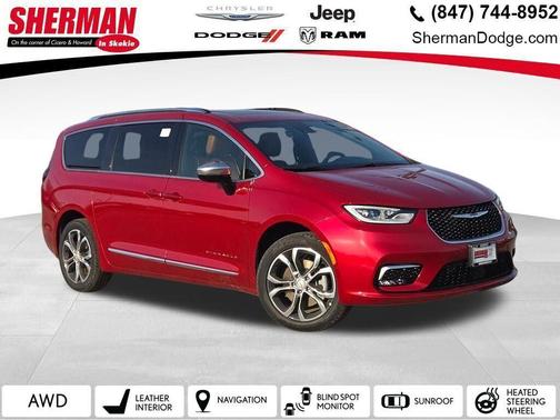 Red Hot Pearlcoat 2026 Chrysler Pacifica L
