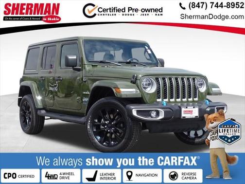 2022 Jeep Wrangler Unlimited 4xe Sahara