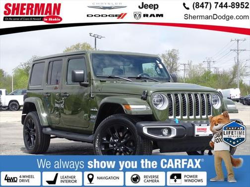 2022 Jeep Wrangler Unlimited 4xe Sahara