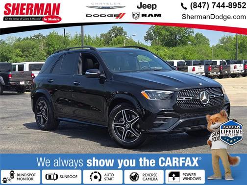 Obsidian Black Metallic 2025 Mercedes-Benz GLE 450 4MATIC