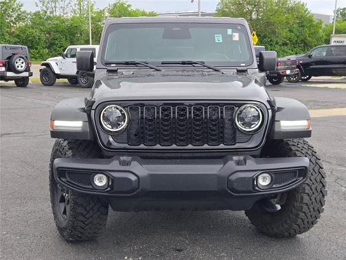 Granite Crystal Metallic Clearcoat 2025 Jeep Wrangler 4xe Willys