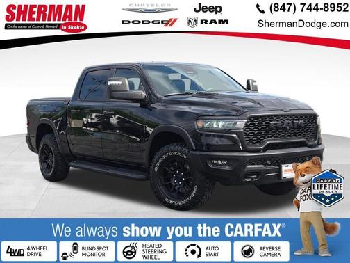 Diamond Black Crystal Pearlcoat 2025 RAM 1500 Rebel