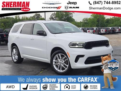 White Knuckle Clearcoat 2024 Dodge Durango GT Plus