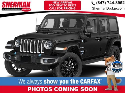 Black Clearcoat 2023 Jeep Wrangler 4xe Base