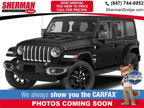 Black Clearcoat 2023 Jeep Wrangler 4xe Base