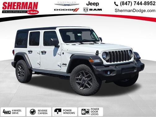 Bright White Clearcoat 2026 Jeep Wrangler Sport S