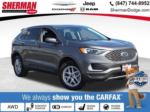 Gray Metallic 2024 Ford Edge SEL