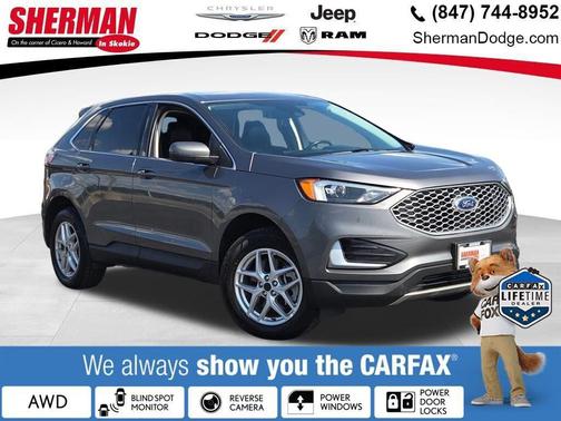 Carbonized Gray 2024 Ford Edge SEL