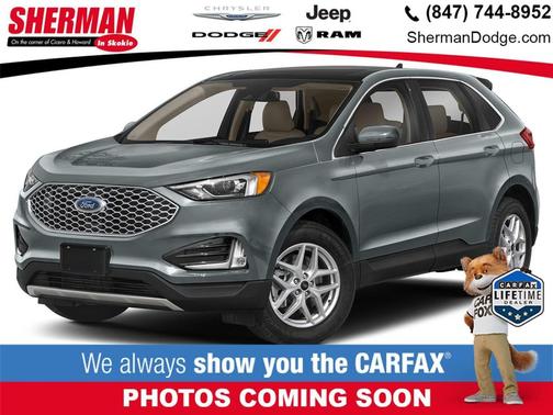 Carbonized Gray 2024 Ford Edge SEL