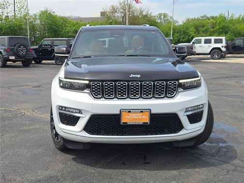 Bright White Clearcoat 2023 Jeep Grand Cherokee 4xe Summit Reserve