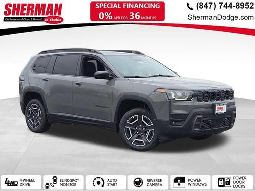 Sting-Gray Clearcoat 2026 Jeep Cherokee Laredo 4x4