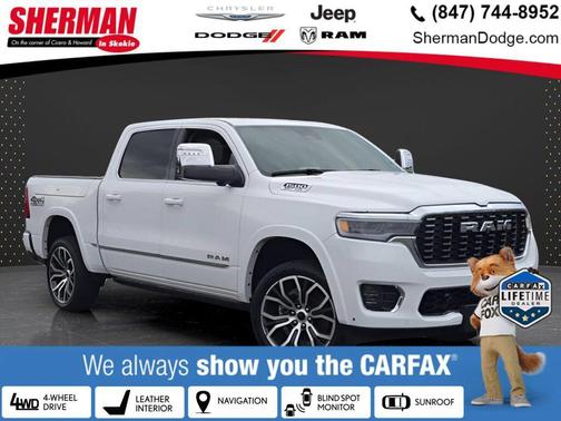 Bright White Clearcoat 2025 RAM 1500 ST