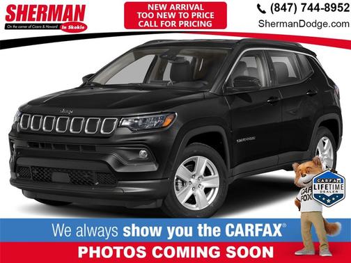 Diamond Black Crystal Pearlcoat 2022 Jeep Compass Limited