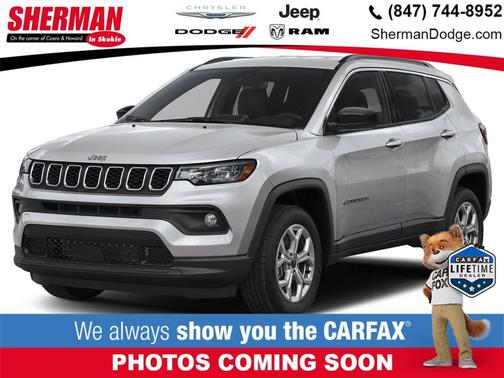 Silver Zynith Metallic Clearcoat 2025 Jeep Compass Limited