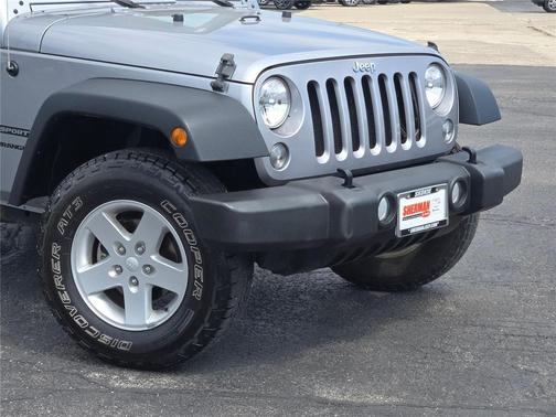 Billet Silver Metallic Clearcoat 2015 Jeep Wrangler Sport