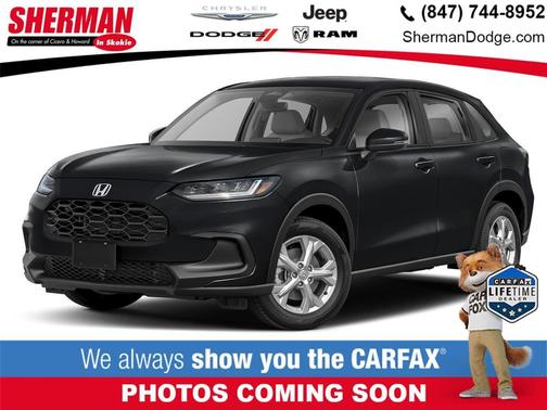 Crystal Black Pearl 2025 Honda HR-V LX