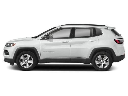 Bright White Clearcoat 2022 Jeep Compass Latitude