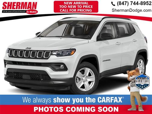Bright White Clearcoat 2022 Jeep Compass Latitude