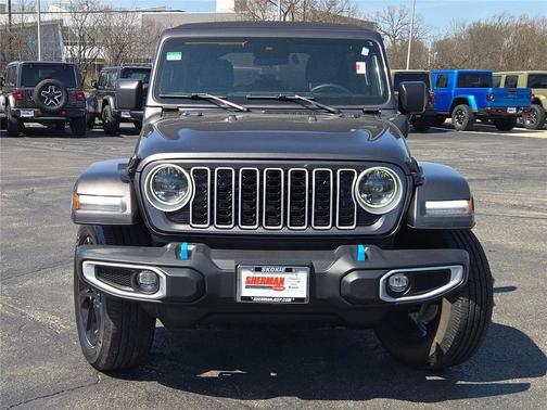 Granite Crystal Metallic Clearcoat 2024 Jeep Wrangler 4xe Sahara