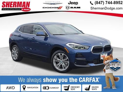 Phytonic Blue Metallic 2021 BMW X2 xDrive28i