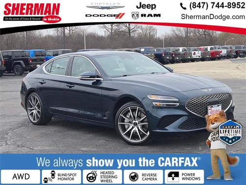 Tasman Blue 2025 Genesis G70 2.5T AWD