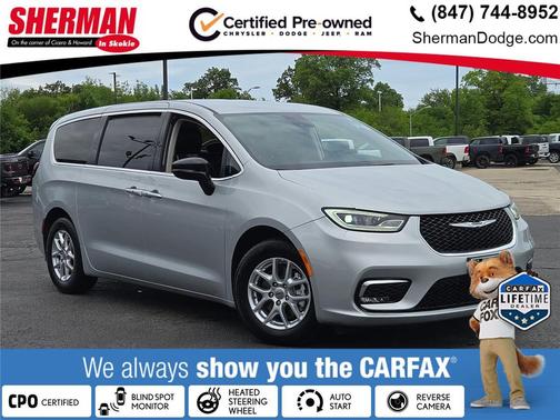 Silver Mist Clearcoat 2024 Chrysler Pacifica Touring L