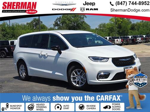 Bright White Clearcoat 2025 Chrysler Pacifica L