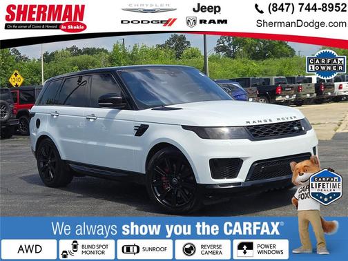Fuji White 2021 Land Rover Range Rover Sport HST MHEV