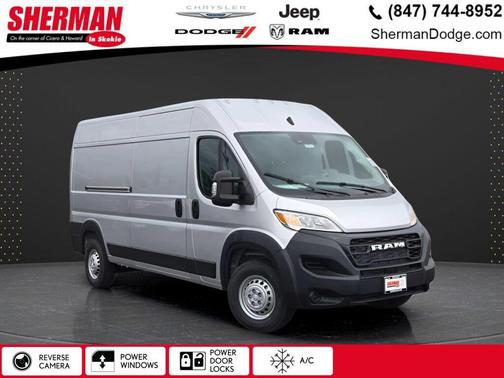 Bright Silver Metallic Clearcoat 2026 RAM ProMaster 3500 High Roof