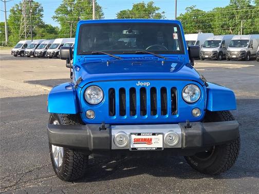 Hydro Blue Pearl Coat 2015 Jeep Wrangler Unlimited Sahara