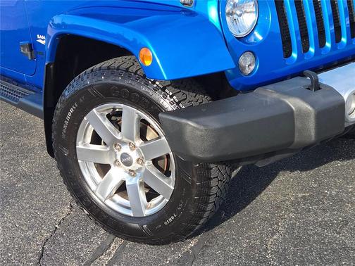Hydro Blue Pearl Coat 2015 Jeep Wrangler Unlimited Sahara