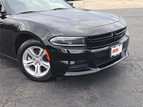 Pitch Black Clearcoat 2023 Dodge Charger SXT