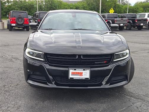 Pitch Black Clearcoat 2023 Dodge Charger SXT