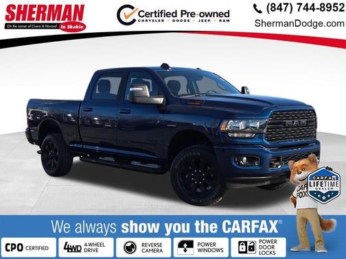 Patriot Blue Pearlcoat 2024 RAM 2500 Big Horn Crew Cab 4x4 6'4' Box